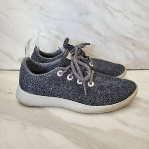 ‎Allbirds Women's Dark Grey Wool Runner Shoes Size 9